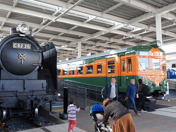 実物のSLの展示車両が桁違い、、京都鉄道博物館はやっぱり日本一。