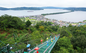 天橋立が一望できる、ケーブルカーで行く傘松公園が穴場！？